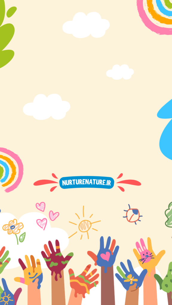 colorful playful illustrative kids workshop instagram story