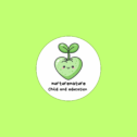 green playful sprout logo